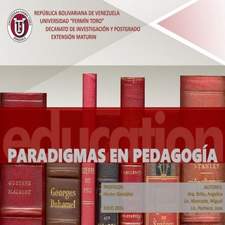 Paradigmas en pedagogia (GRUPO B)