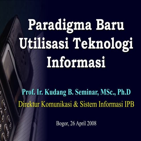 Paradigma Utilisasi Ti