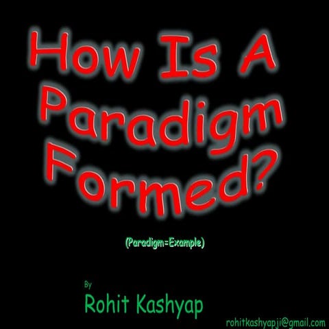 Paradigm shift