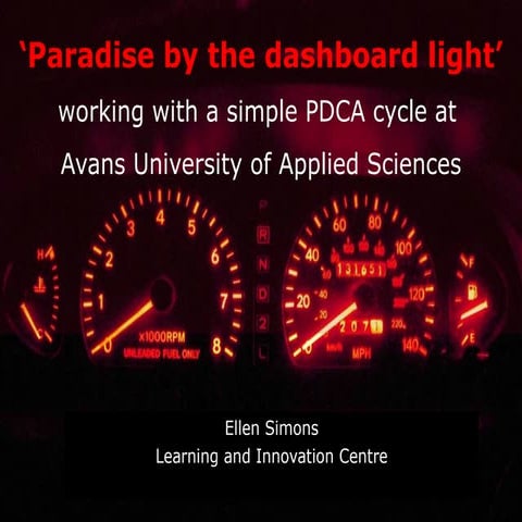 Paradise by the dashboard light