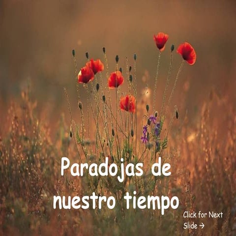 Paradojasdenuestrotiempo