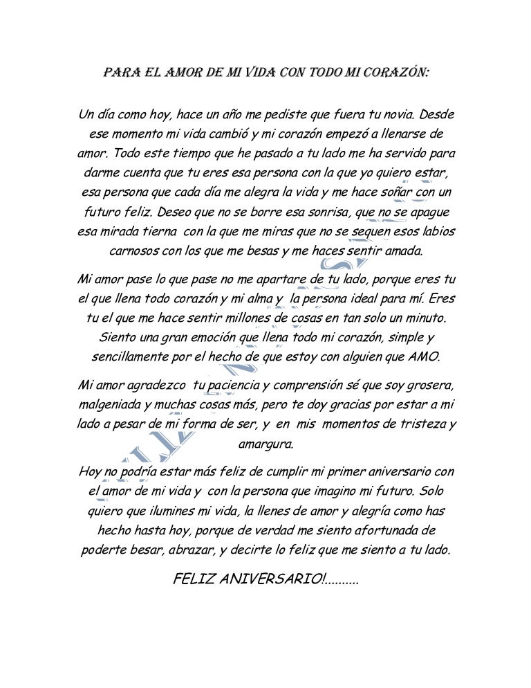 Para El Amor De Mi Vida Con Todo Mi Corazo1