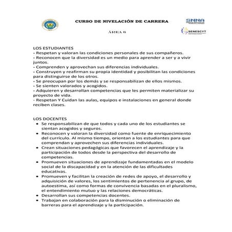 Para estudiantes y docentes