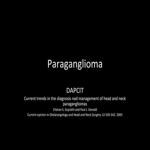 Paraganglioma
