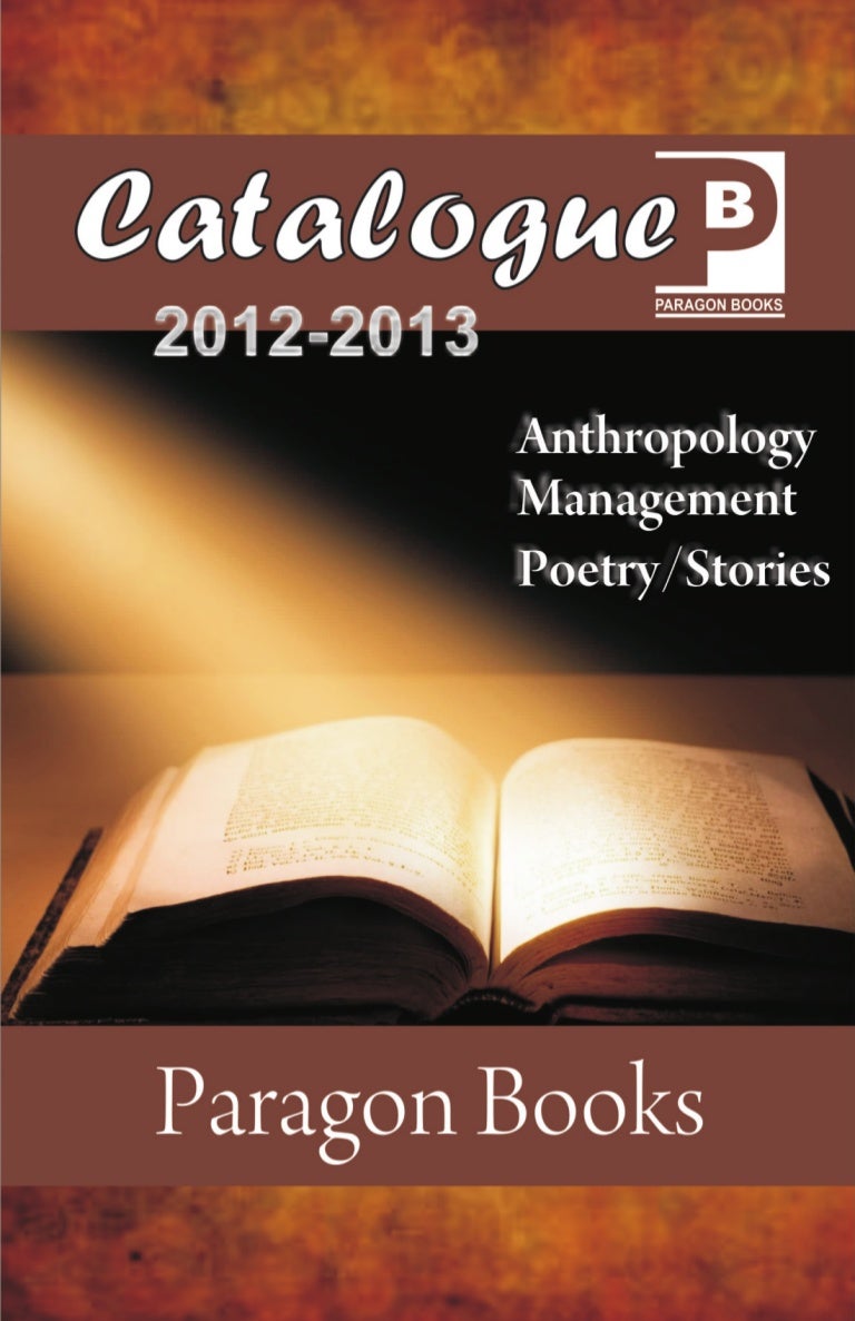 Paragon books catalogue