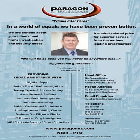 Paragon insert incident training | PDF