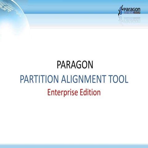 Erfahrung Mit Dem Partition-Alignment-Tool Von Paragon? – PSVI
