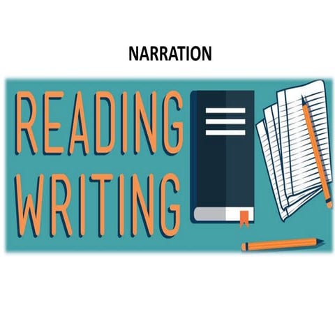 Paragraph development  -Narration
