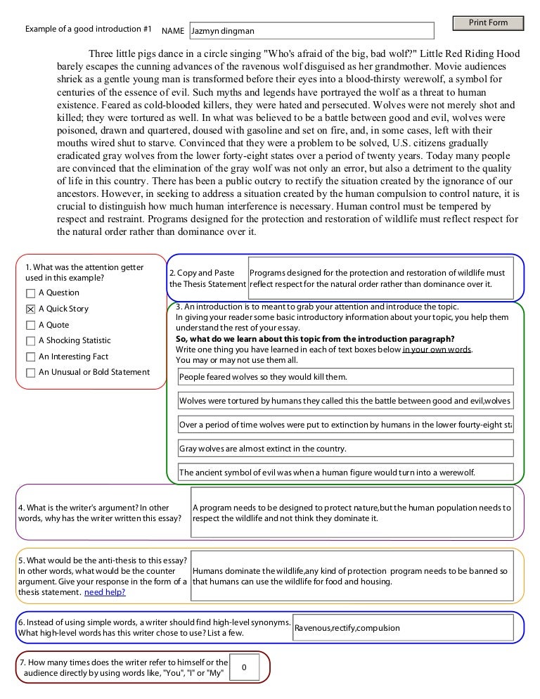 Paragraph Exercise Paragraphexercisephpappthumbnailjpgcb Proposal Essays also Essay Topics For Research Paper Thesis Statement Argumentative Essay