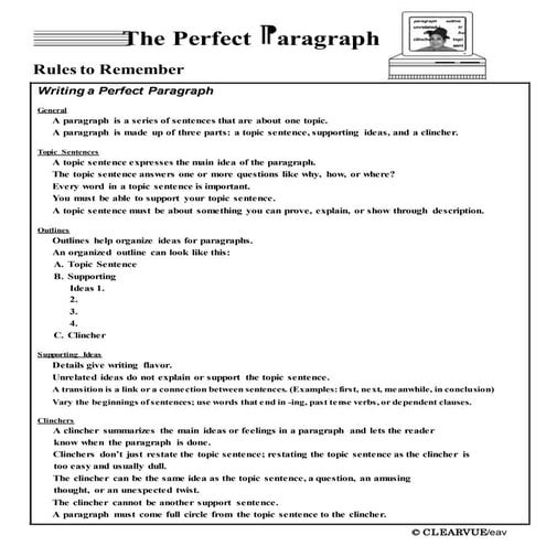 Paragraph  exercises