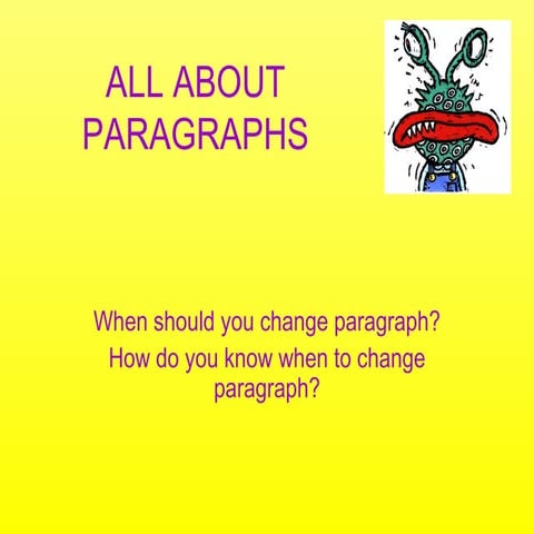 Paragraphs