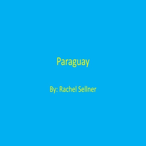 Paraguay Powerpoint