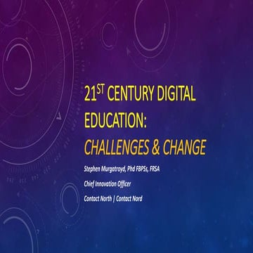 XX! Century Educational Challenges