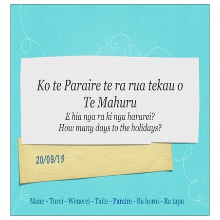 Paraire week 8 term 3