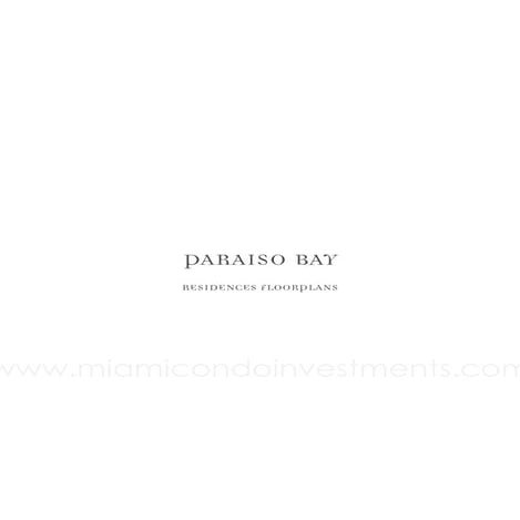 Paraiso Bay floor plans