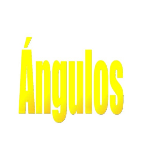 Para La Clase De áNgulos