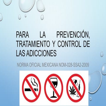 Prevencion de adicciones | PPTX