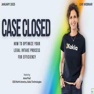 Case Closed: How to Optimize Your Legal Intake Process for Efficiency