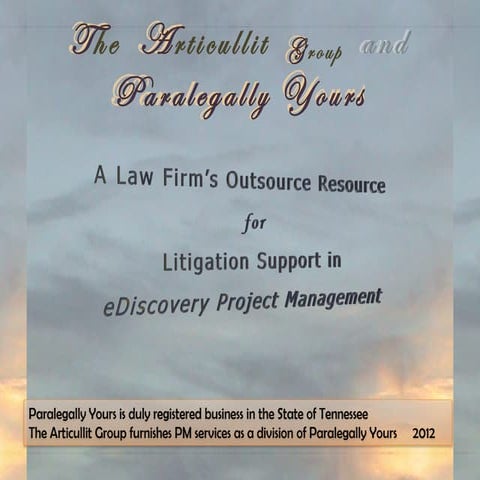 Paralegally Yours PowerPoints