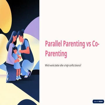 Parallel Parenting vs Co-Parenting: Which Works Better After a High-Conflict ...