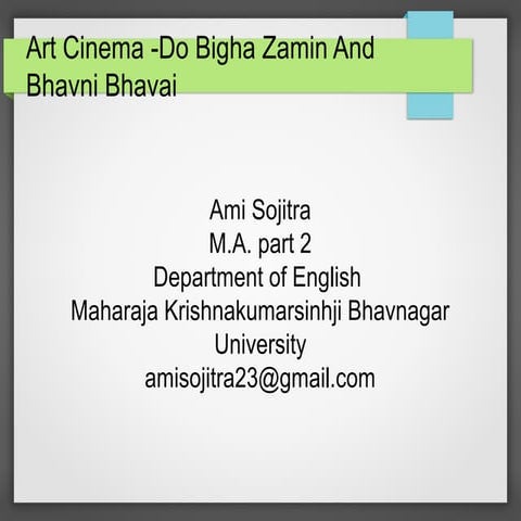 Ami- Art Cinema- MCMS