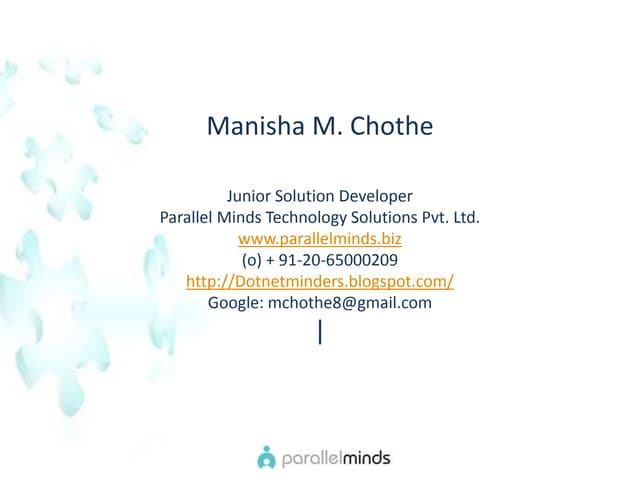 Parallelminds.asp.net web service