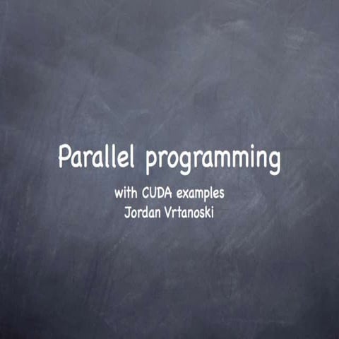 Parallel programming | PPT