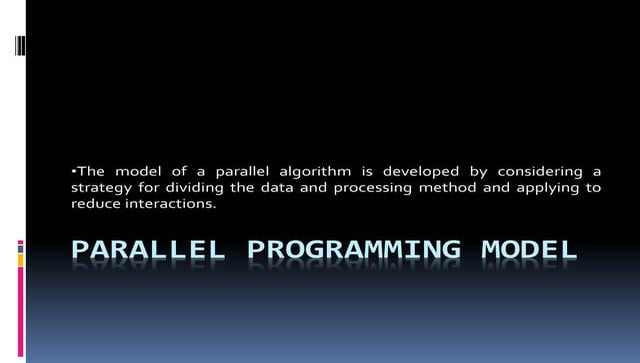 Multi threaded programming