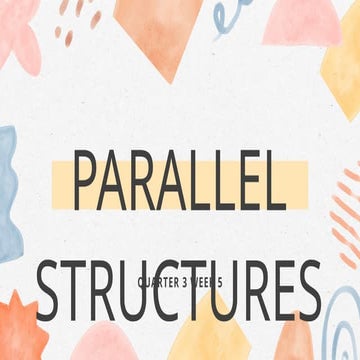 PARALLEL STRUCTURES for grade 8 english students.pptx