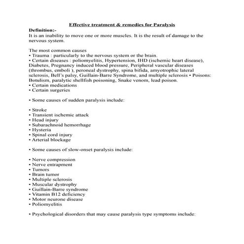 Effective treatment for paralysis  in Mindheal Homeopathy clinic ,Chembur, Mu...