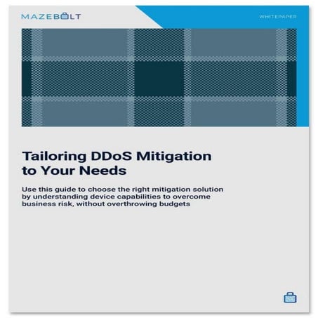 DDoS Defenses | DDoS Protection and Mitigation | MazeBolt