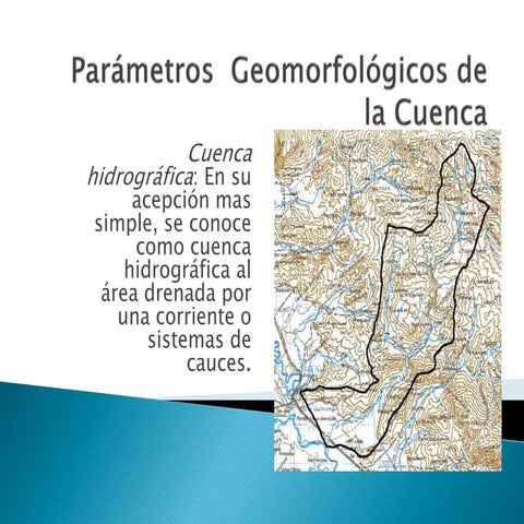 Parametros geomorfologicos