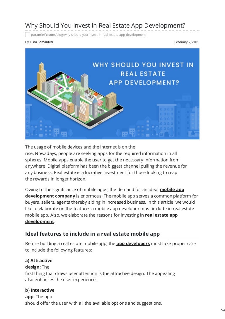 should you invest in real estate