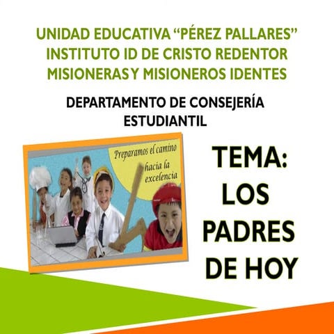 Para padres 1ro de básica 2015 2016