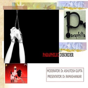 Paraphilic disorder