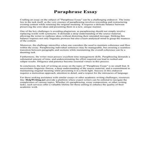 Paraphrase Essay.pdf