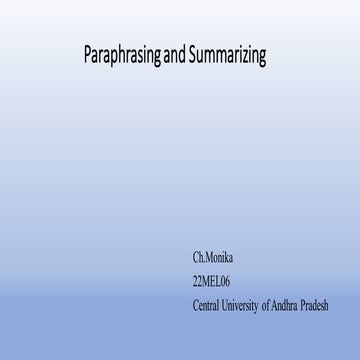 Paraphrasing nd summarising.pdf english academics