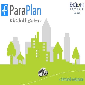ParaPlan - Ride Scheduling Software | PPT