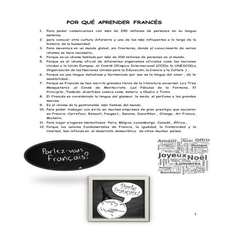 Cele consejos para aprender el idioma francés | PPTX