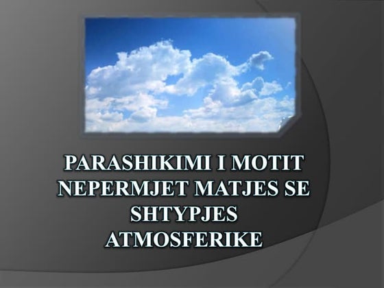 Presioni atmosferik | PPTX