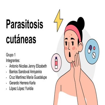 Parasitosis Cutanea enfermedad causada por parasitos | PPTX