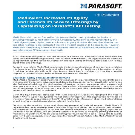MedicAlert API Testing Case Study
