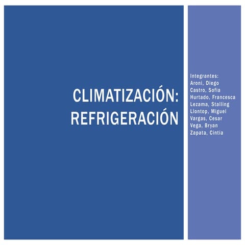 climatizacion de edificios - refrigeracion