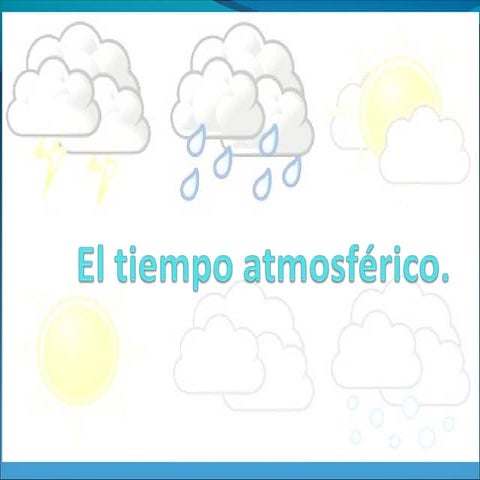 TEMPO ATMOSFÉRICO