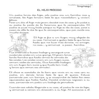 Parábola del hijo pródigo 1º ciclo