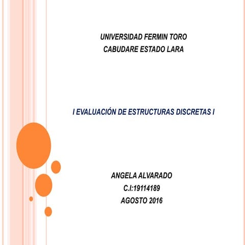 Parcial 1 estructuras discretas