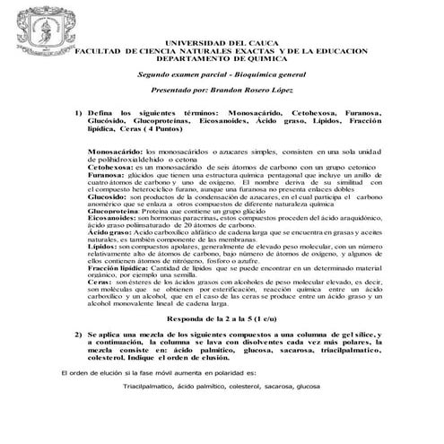 Parcial bioquimica