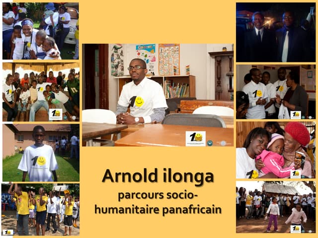 Arnold ilonga président de 1st smile