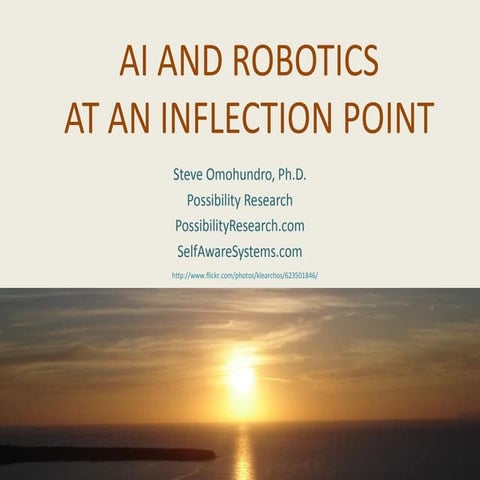 AI and Robotics at an Inflection Point