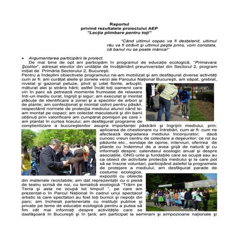 Parcul naţional bucureşti